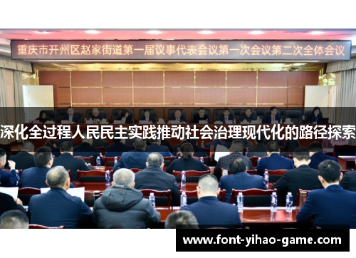 深化全过程人民民主实践推动社会治理现代化的路径探索
