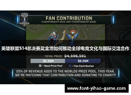 英雄联盟S14总决赛奖金池如何推动全球电竞文化与国际交流合作